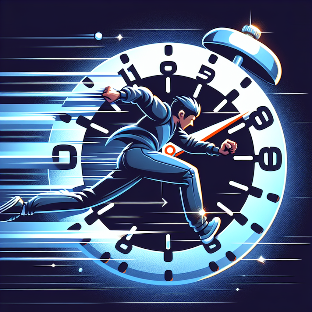 A thrilling race against time with obstacles